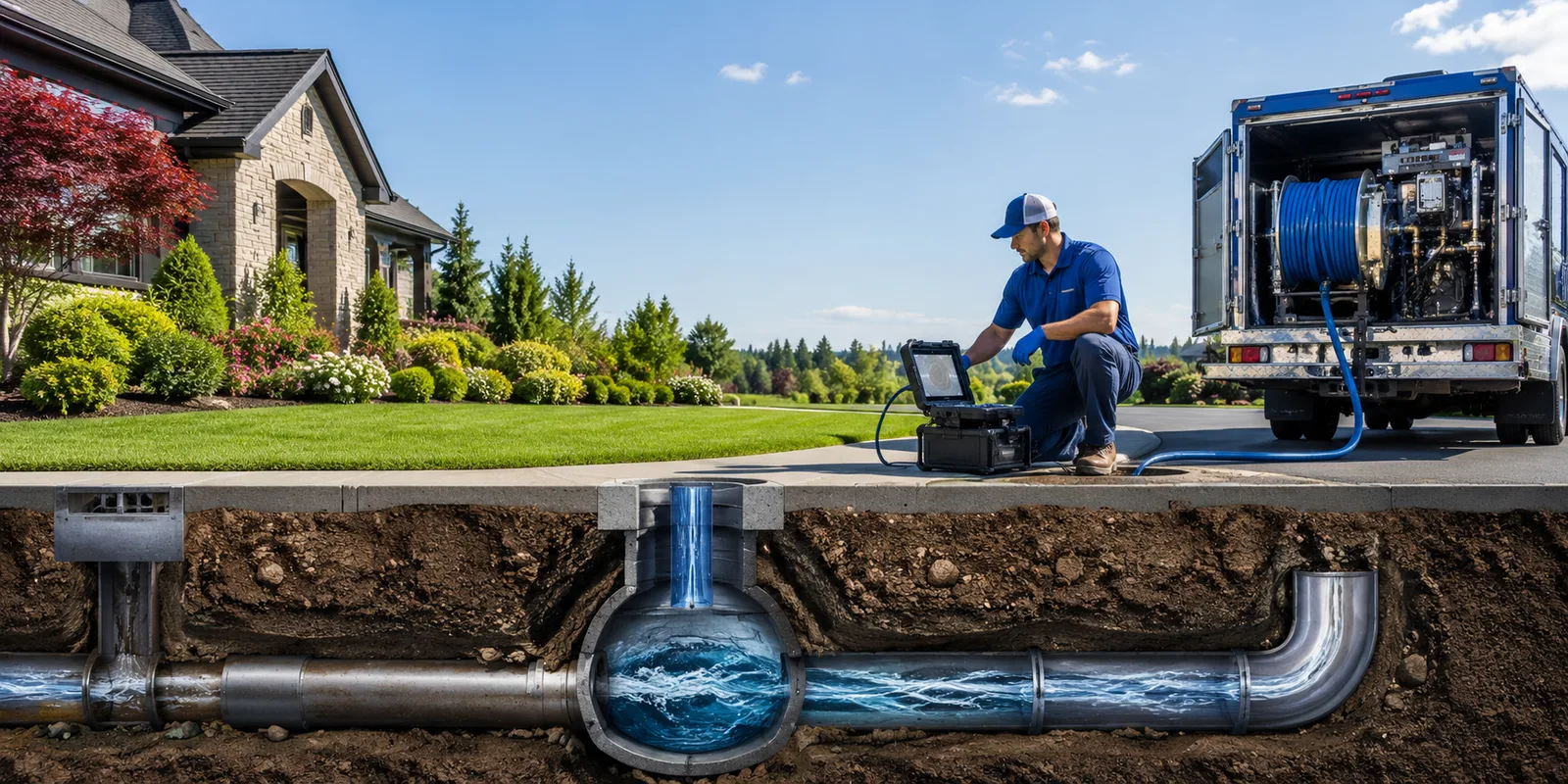 Drainage restoration information for Hineston, LA